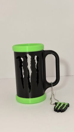 3D Printed 16oz (473ml) Can Holder with Built-In Can Opener