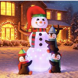 6FT Christmas Inflatable Outdoor Decoration