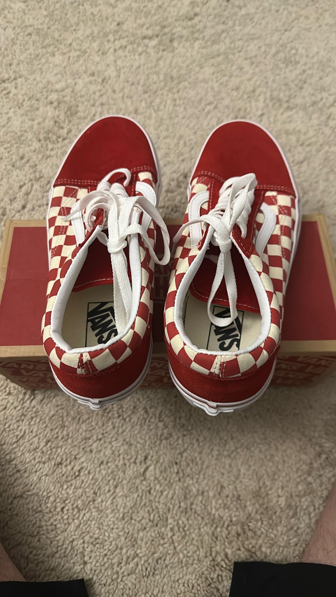 Vans Red Checker