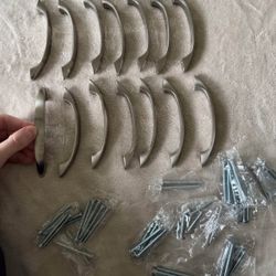 Cabinet Handles Silver