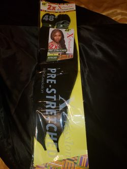 Xpression Prestretch Braiding Hair New