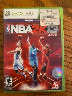 XBOX 360 NBA 2K 13 JAY Z