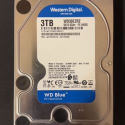 Western Digital 3TB Hard Drive