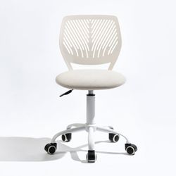 Carnation Fabric Study Chair - Morandi Colors, Ergonomic Design