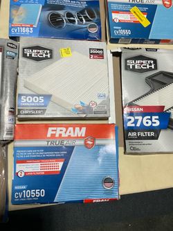 New air filters