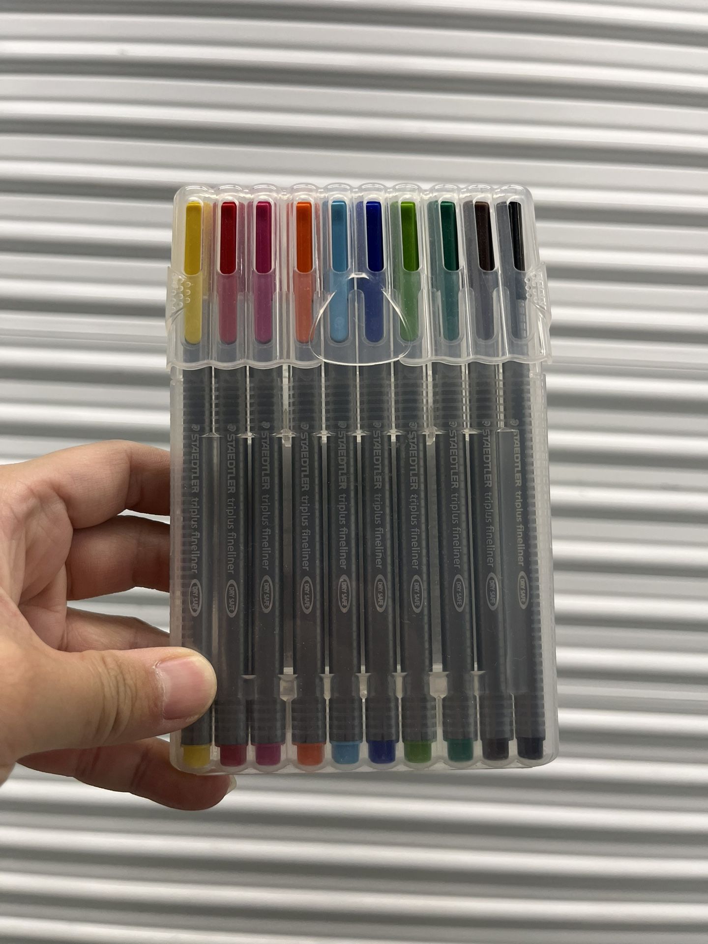 Staedtler Triplus Fineliner Pens – 10 Color Set