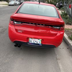 Dodge Dart 2016 zoom fast