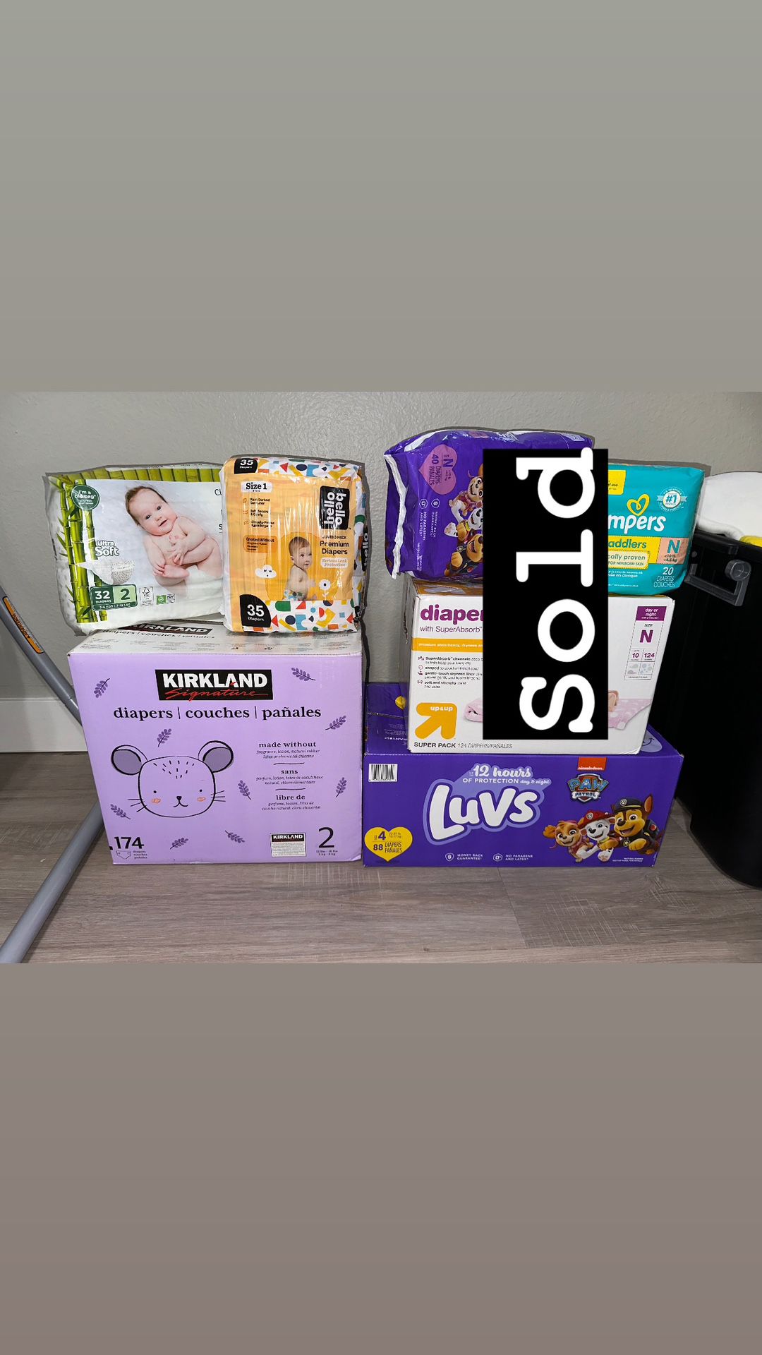 Variety Of Diapers