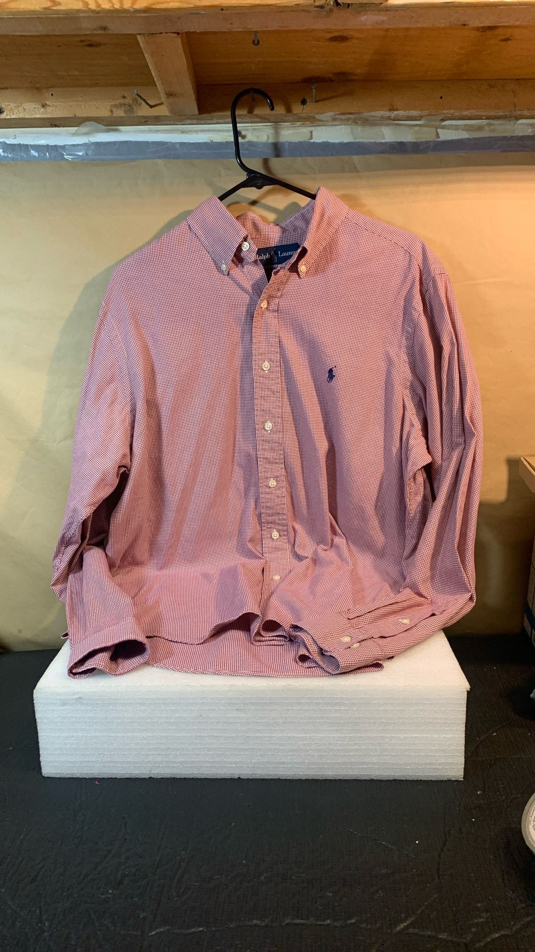 Ralph Lauren Classic Fit Long Sleeve Shirt (16-1/2-Large