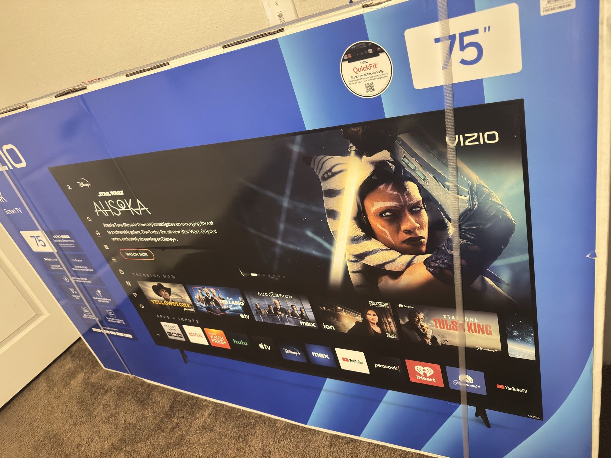 75 Inch Vizio Smart Tv Brand New