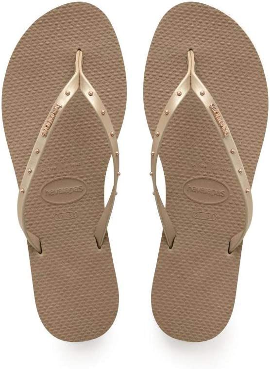 NWT Women’s Havaianas You Maxi Thong Studded Flip Flop Sandals – Size 7/8