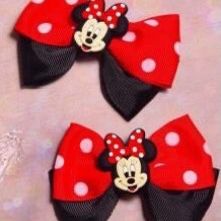 Minnie Mouse Hair Bows