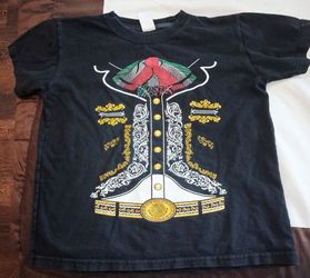 Mariachi/charro kids shirt