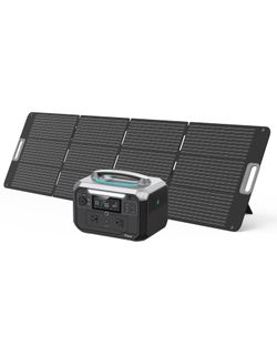 Ampace 600w Pro 1200w Peak with 200w Solar Panel