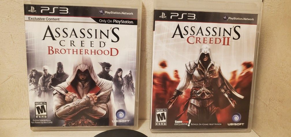 Assassin's Creed: Brotherhood (Sony PlayStation 3, 2010) for sale