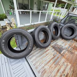 Set Of 4 Used Tires 255/65r17