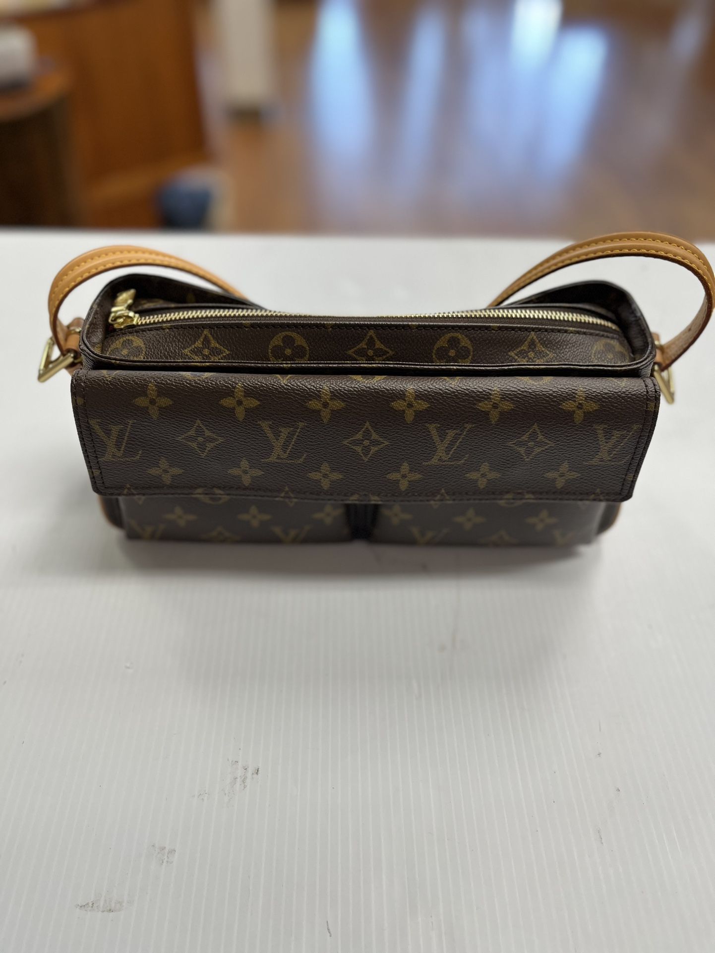 Louis Vuitton Vivacite Purse, No Dust Bag, No Box, In Good Condition, Entrupy Verified 