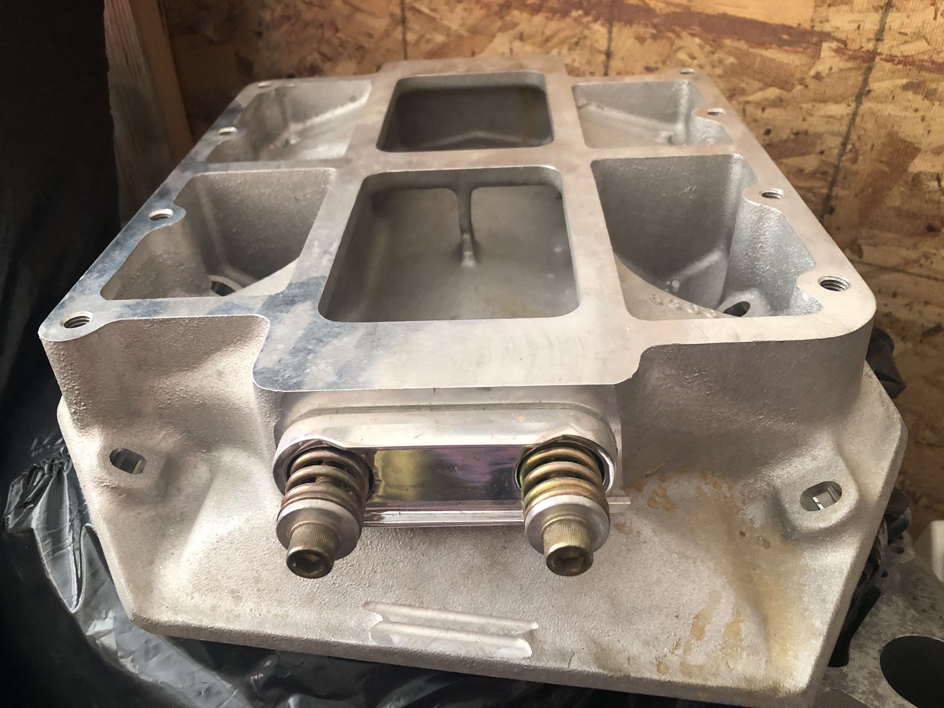 440 MOPAR BLOWER INTAKE AND CRANK HUB NEW
