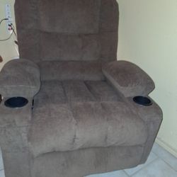 Recliner In Great Condition. Body Massager