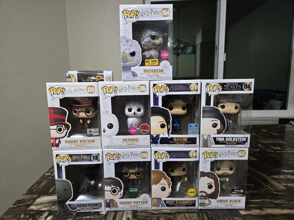 Harry Potter And AF Funko Pops