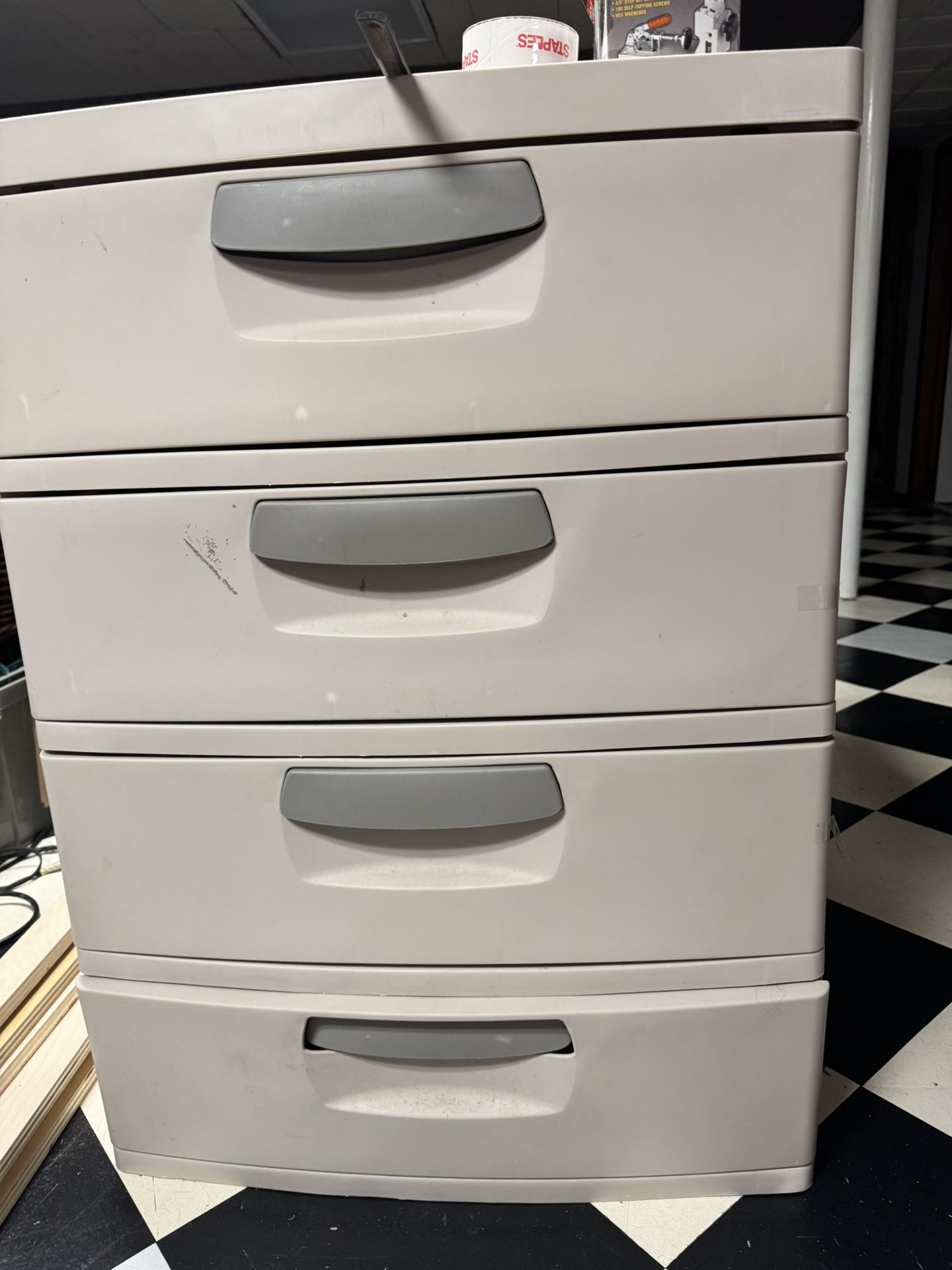 2 Heavy Duty Storage Containers