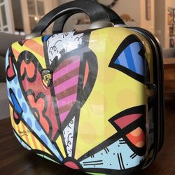 Heys USA Luggage Britto Flowers Hard Side Beauty Case
