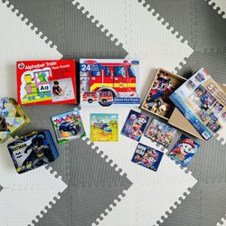 11 Puzzles  & 2 Lunch Boxes