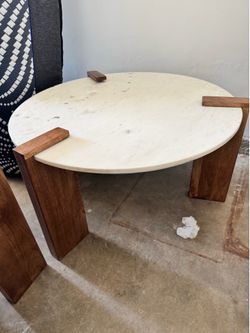 (3) table set - coffee table and 2 ends