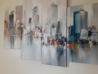 Brooklyn Bridge painting  Thumbnail