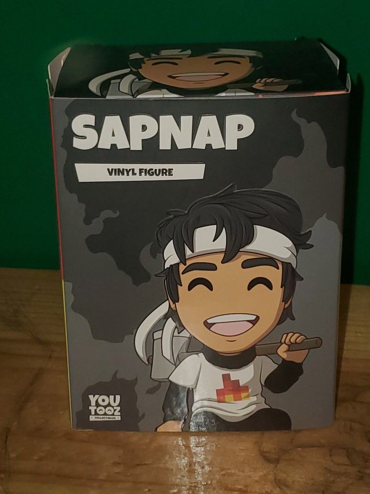 Youtuber SapNap Vinyl Figure By Youtooz! Excellent Condition! 2001