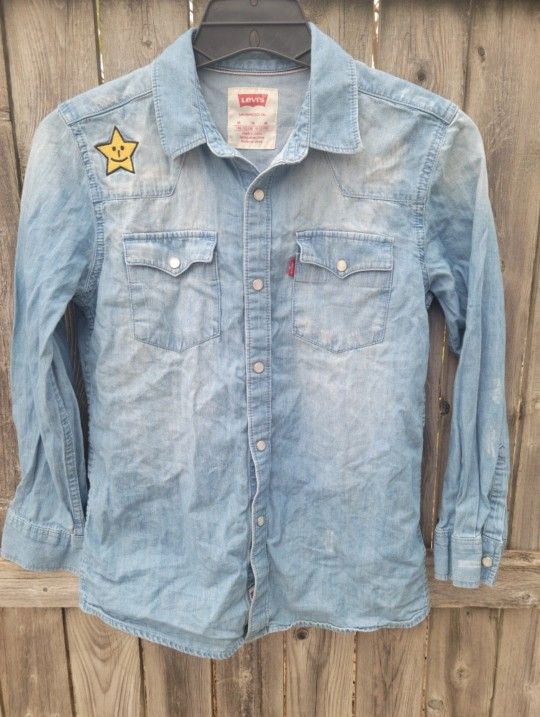 Levi's Boy's Denim Shirt