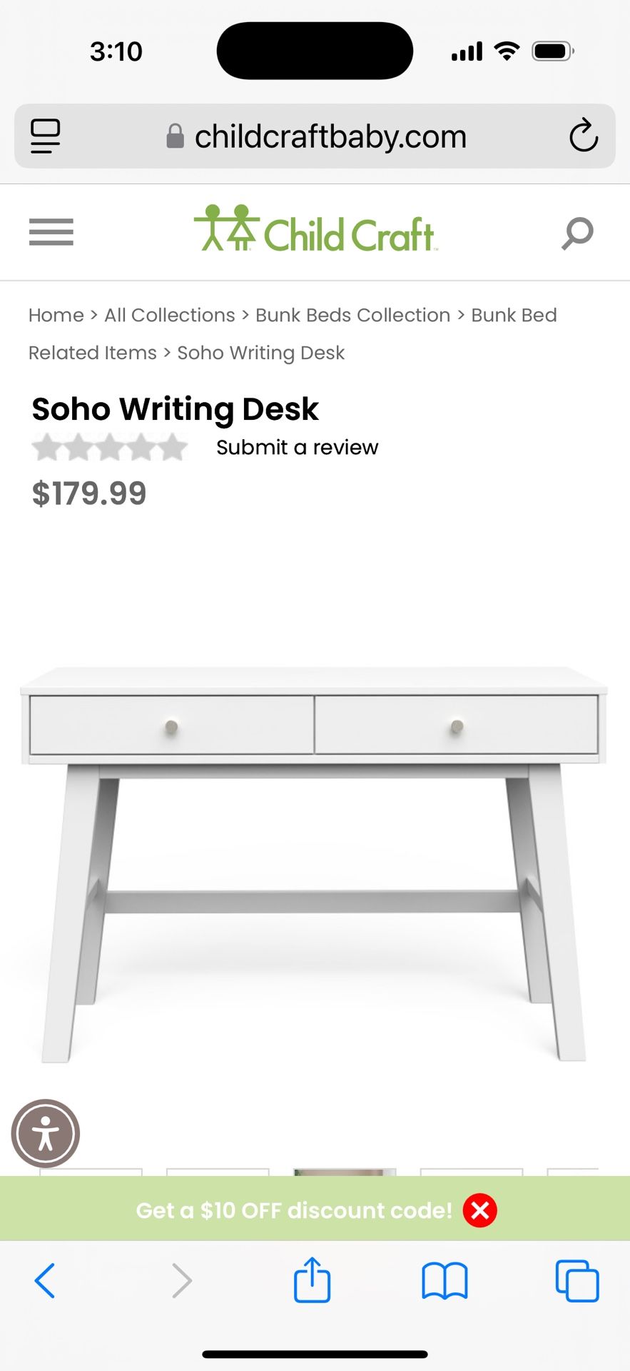 White Desk