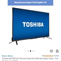 50” Toshiba Fire Tv Stick