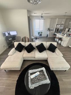 U shape couch/ 4 seat