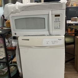 Dishwasher, Microwave, Coffee maker Combo 