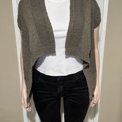 Carol Little Women’s Grey Cardigan Size 1X