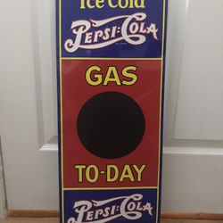 Tin Pepsi Cola Chalkboard Sign-Reproduction