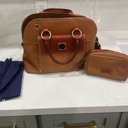 Dooney & Bourke Pebble Leather Satchel – NWT