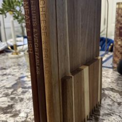 3 Wooden Cutting Boards 