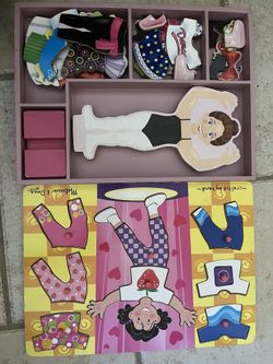 Melissa and Doug Wooden Puzzle Set