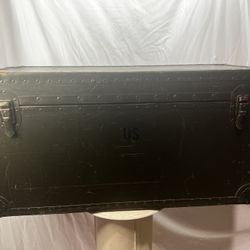 US Military Texas Trunk Company Storage Box