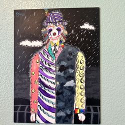 Blink Canvas Board Organic made painting