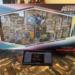 Lucario/Tyranitar Premium Collection prismatic Evolutions