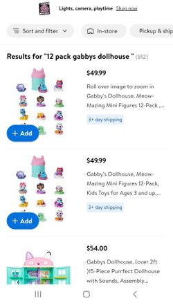 Gabby's Doll House 12 Mini Figures