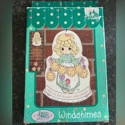 Vintage Precious Moments wind chimes “MAY THE SUN ALWAYS SHINE ON YOU” ☀️