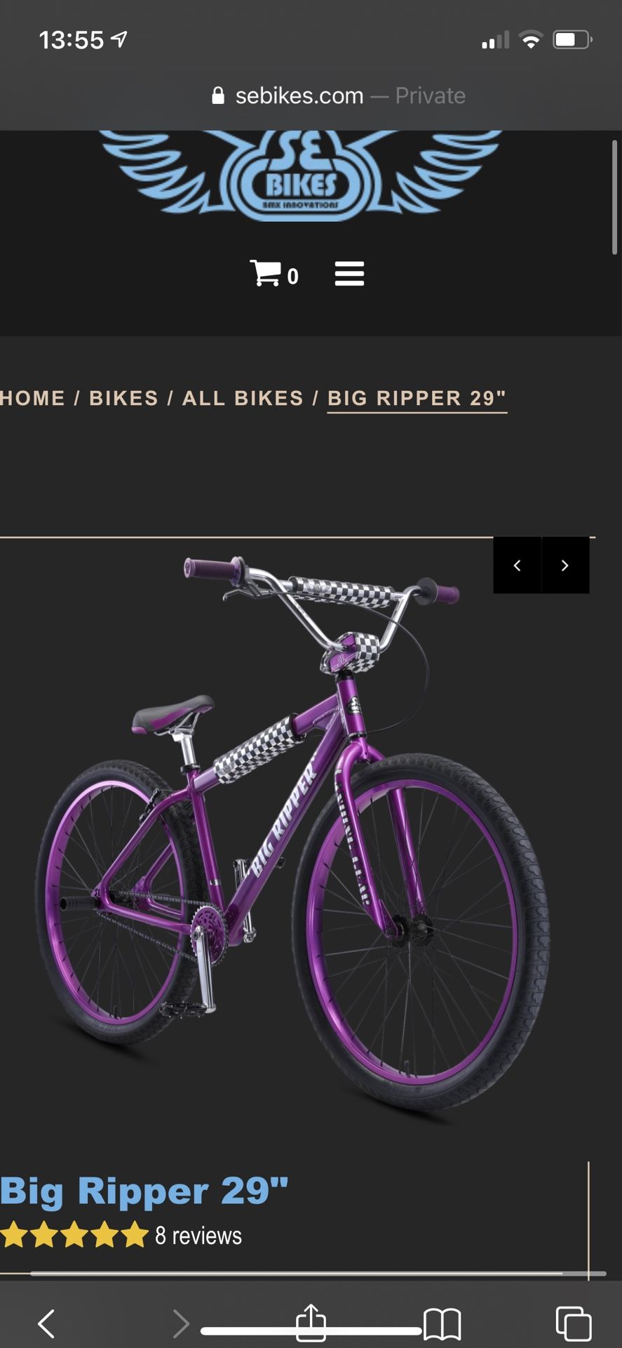Big Ripper Purple Rain 29 Inch Big BMX for Sale in Chula Vista, CA ...