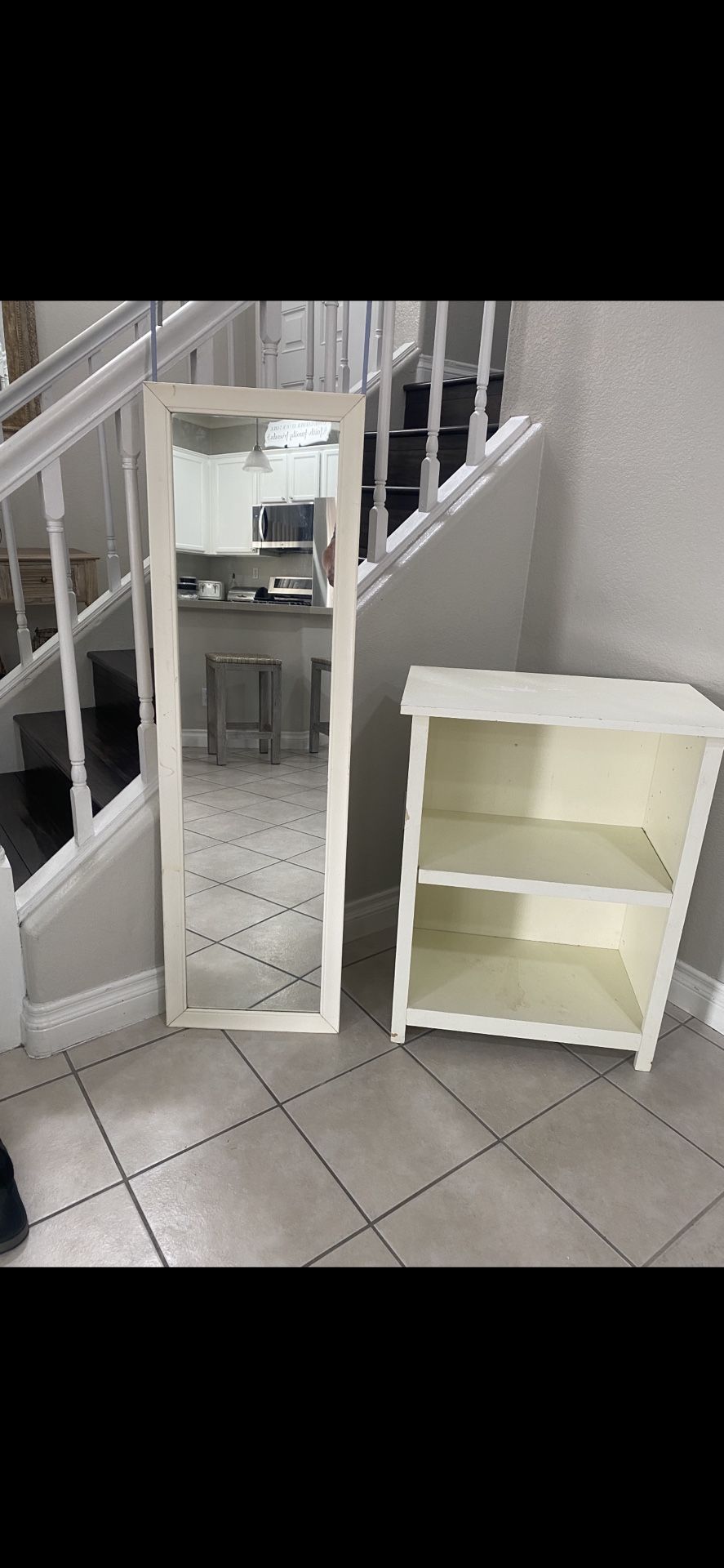Shelf And Mirror