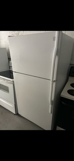 Fridge And Electric Stove Glass Top