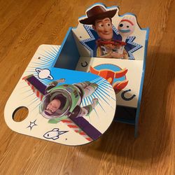 Toddlers Desk / Chair With Storage
