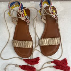 Indigo Rd. Women’s Multi-Color Sandals, Size 7 1/2 M